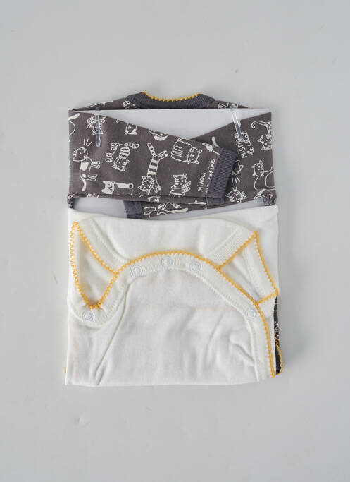 T-shirt ecru ABSORBA pour fille