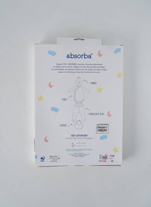 Ensemble pantalon vert ABSORBA pour enfant