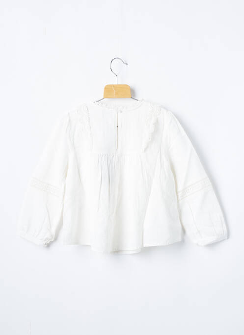 Tunique manches longues ecru 3 POMMES pour fille