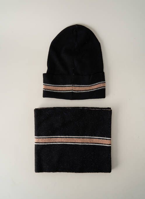 Bonnet noir BECKARO pour fille