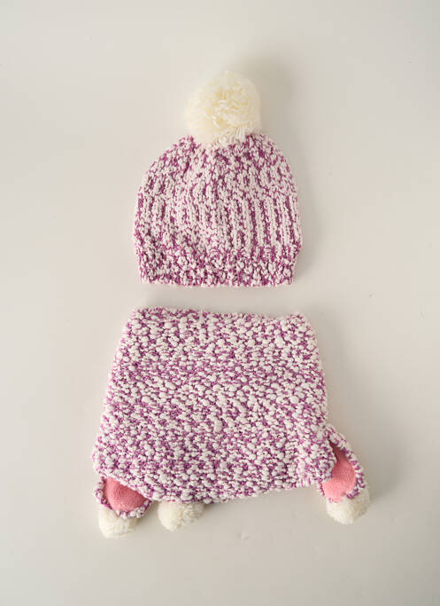 Bonnet rose CHIPIE pour fille