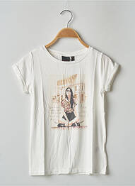 T-shirt ecru BECKARO fille