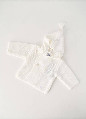 Manteau long blanc ABSORBA enfant