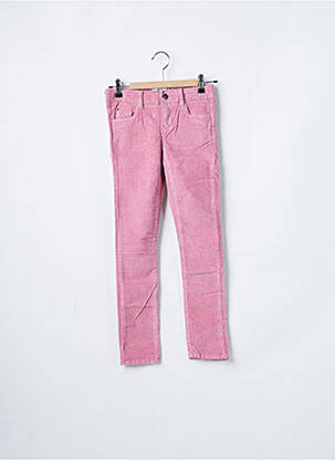 Pantalon droit rose OKAÏDI pour fille