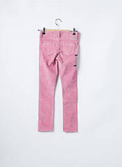 Pantalon droit rose OKAÏDI pour fille seconde vue