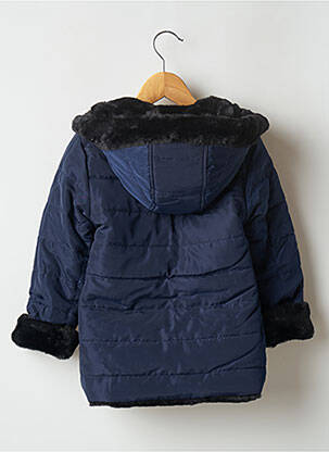 Parka noir 3 POMMES fille