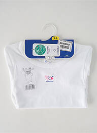 T-shirt blanc ABSORBA fille