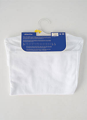 T-shirt blanc ABSORBA fille