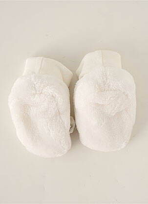 Chaussons/pantoufles ecru ABSORBA enfant