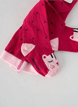 Collants rose CATIMINI fille
