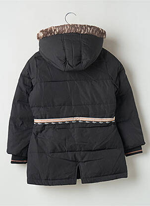 Manteau long noir CHIPIE fille