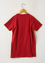 T-shirt rouge BECKARO pour garçon seconde vue