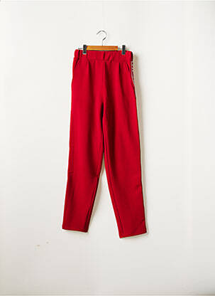Pantalon droit rouge BECKARO pour fille