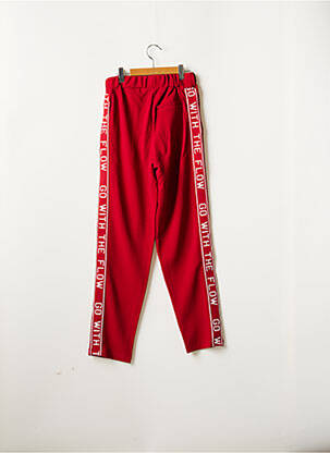 Pantalon droit rouge BECKARO fille