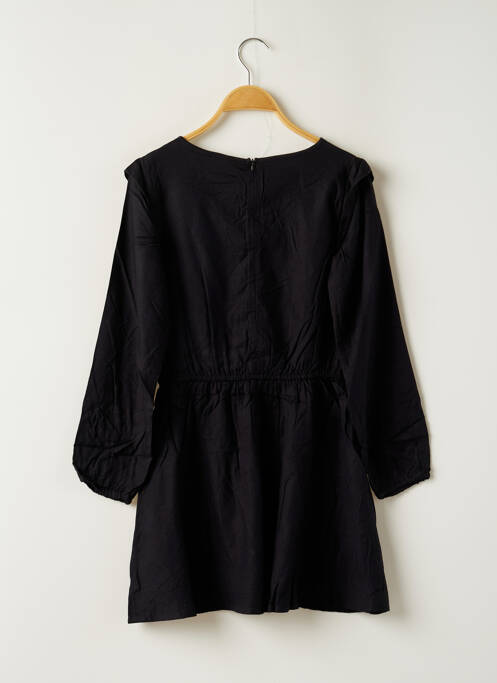 Robe mi-longue noir BECKARO fille