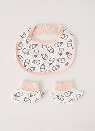 Bavoir rouge ABSORBA enfant