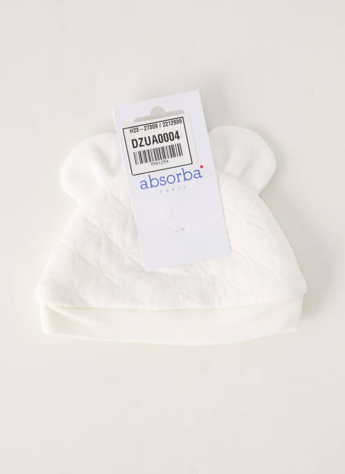Bonnet ecru ABSORBA pour enfant