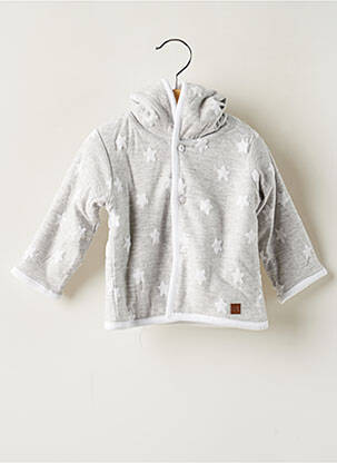 Manteau long gris ABSORBA enfant