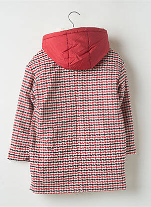 Manteau long rouge CATIMINI fille