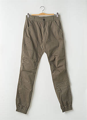Pantalon slim kaki BECKARO garçon