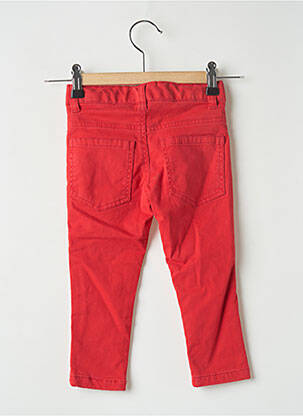 Pantalon chino rouge 3 POMMES garcon