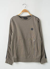 Sweat-shirt vert BECKARO garcon