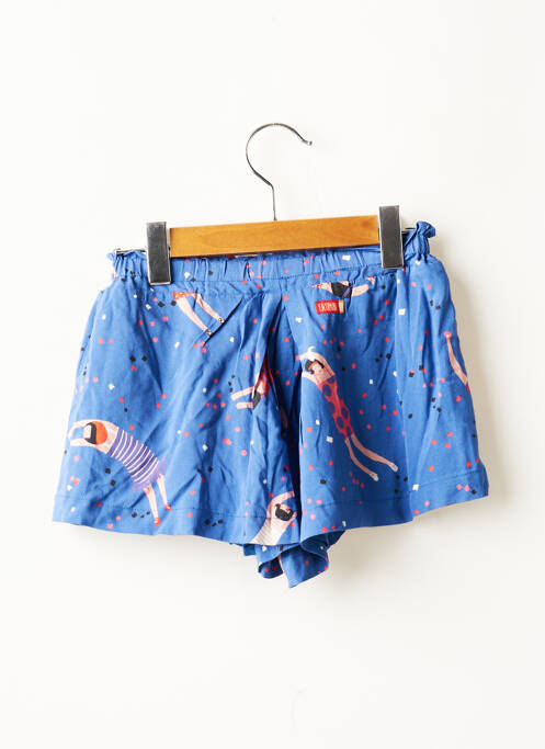 Short bleu CATIMINI fille