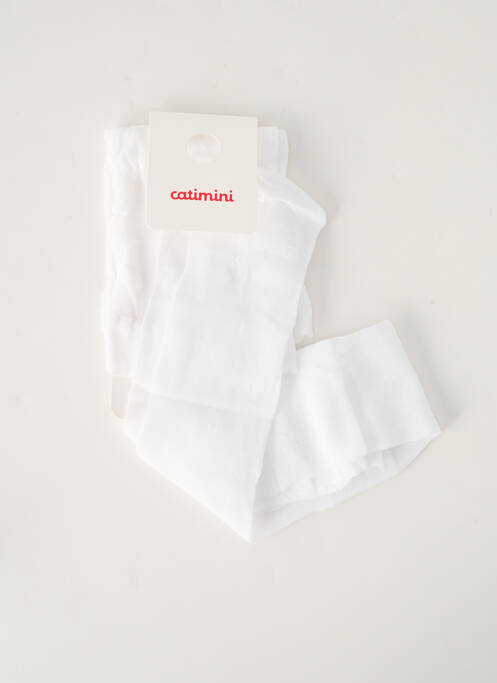 Collants ecru CATIMINI pour fille