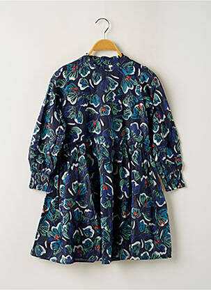 Robe mi-longue bleu CATIMINI fille