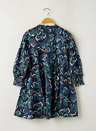 Robe mi-longue bleu CATIMINI fille