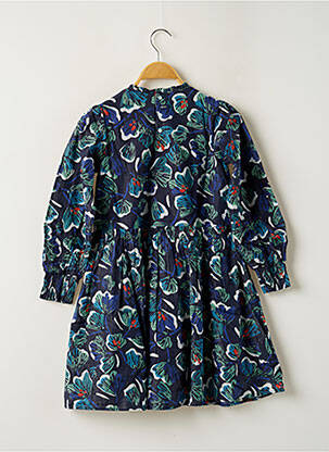 Robe mi-longue bleu CATIMINI fille