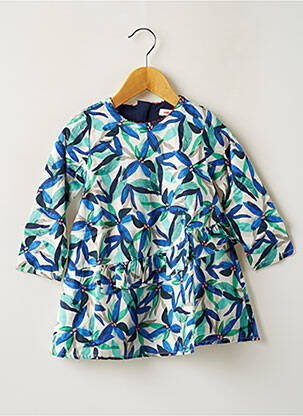 Robe courte bleu CATIMINI fille