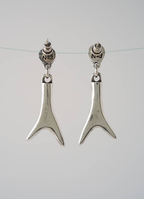 Boucles d’oreilles gris N°3 pour femme