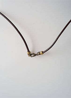 Collier marron N°3 femme