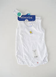 Body lingerie blanc ABSORBA enfant