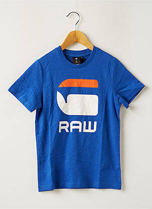 T-shirt bleu G STAR garçon