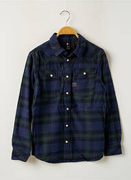 Chemise manches longues bleu G STAR garcon