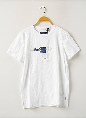 T-shirt blanc G STAR garçon