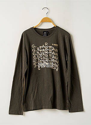T-shirt vert G STAR garçon