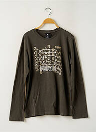 T-shirt vert G STAR garcon