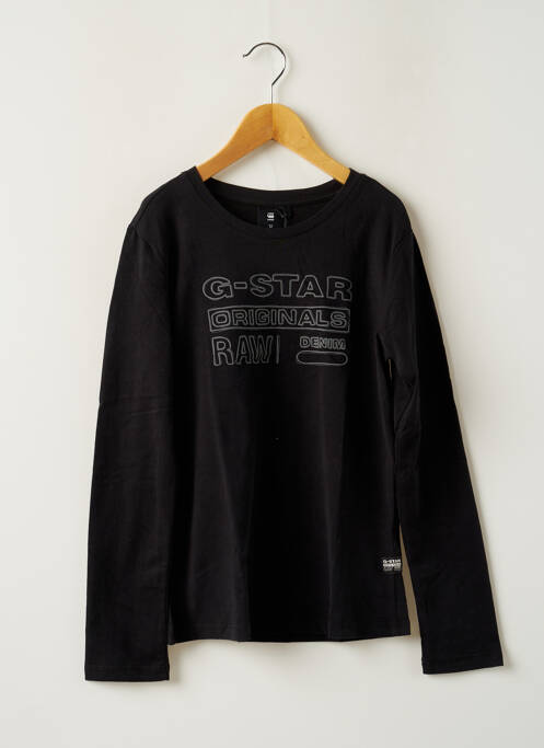T-shirt noir G STAR pour fille