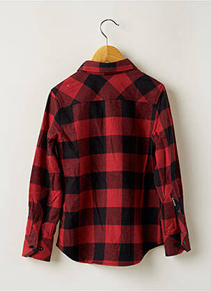 Chemise manches longues rouge G STAR garçon