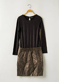 Robe mi-longue noir BECKARO fille