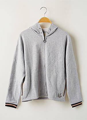 Gilet manches longues gris CHIPIE fille