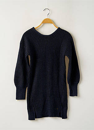 Robe mi-longue bleu marine CHIPIE fille