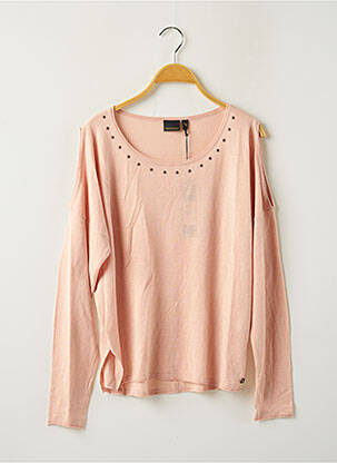 Pull rose BECKARO fille