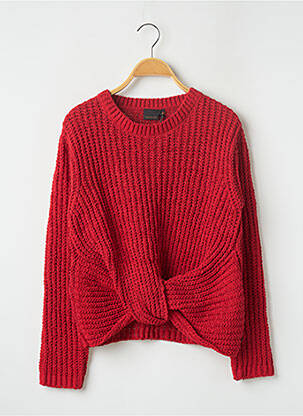 Pull rouge BECKARO pour fille