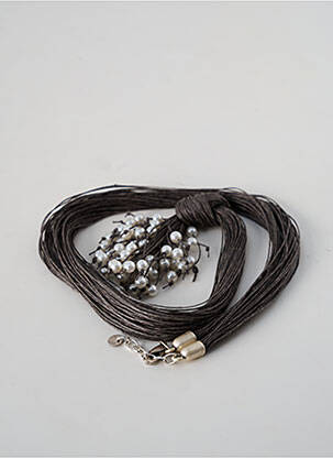 Collier gris N°3 femme