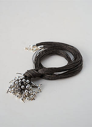 Collier gris N°3 femme