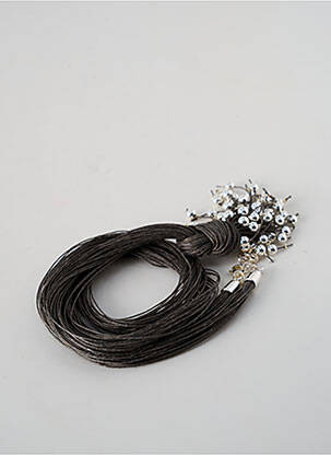 Collier gris N°3 femme